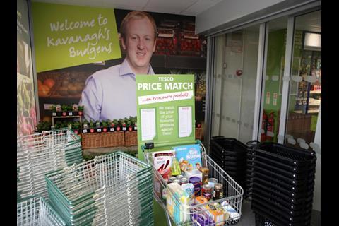 Budgens Hedge End concept store Price Match